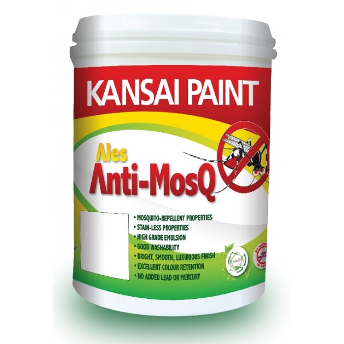 Kansai Paint Ales AntiMosQ (Mosquito Repellent Paint)